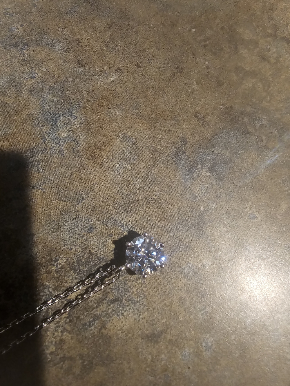 Sparkling Solitaire Moisanite Pendant Necklace in 925 Silver a - Picture 3 of 11